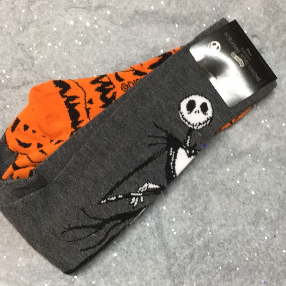 NWT 1pair Nightmare Before Christmas Knee Socks